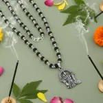 Murugan Karungali Mala Silver Pendnet for Men,Women